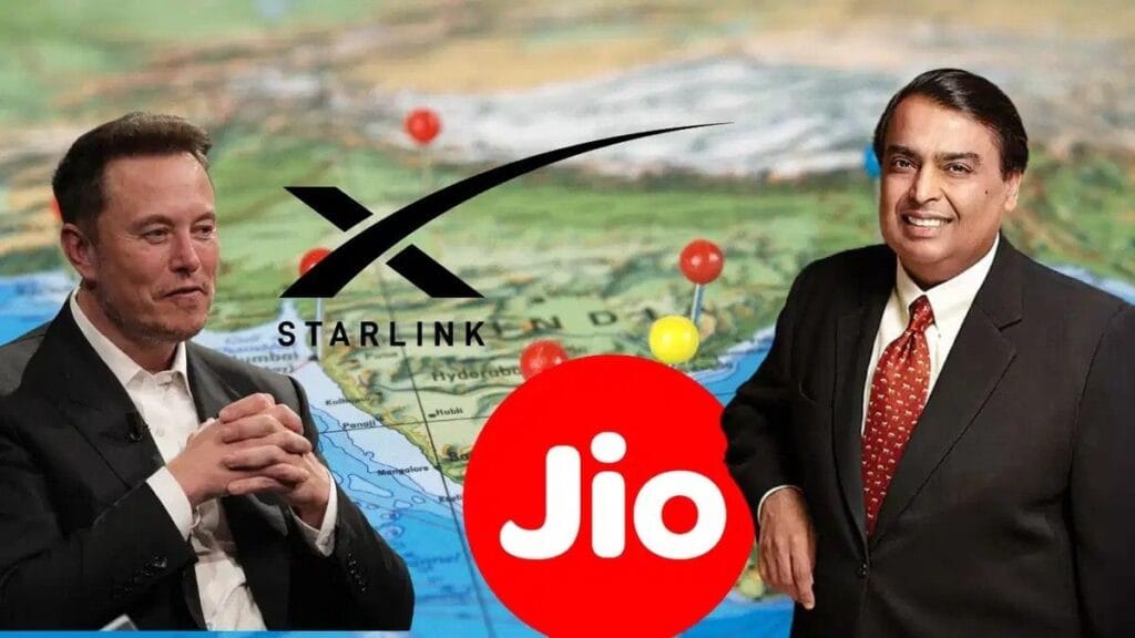 Elon Musk’s Starlink vs Mukesh Ambani’s Jio – the battle for India’s internet future begins.